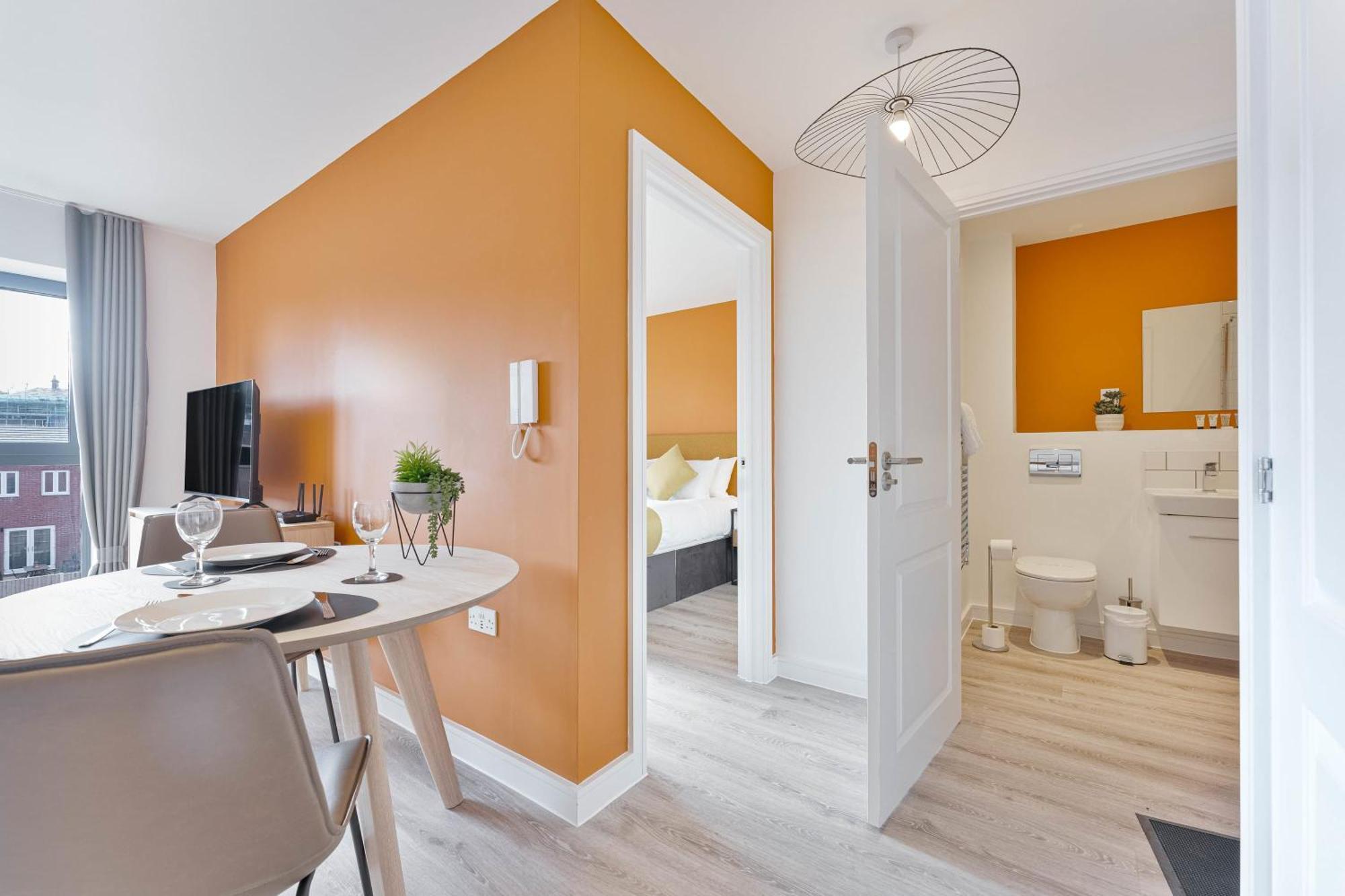 Stayzeni, Hardwick House Derby Modern 1 Bed Flat Esterno foto