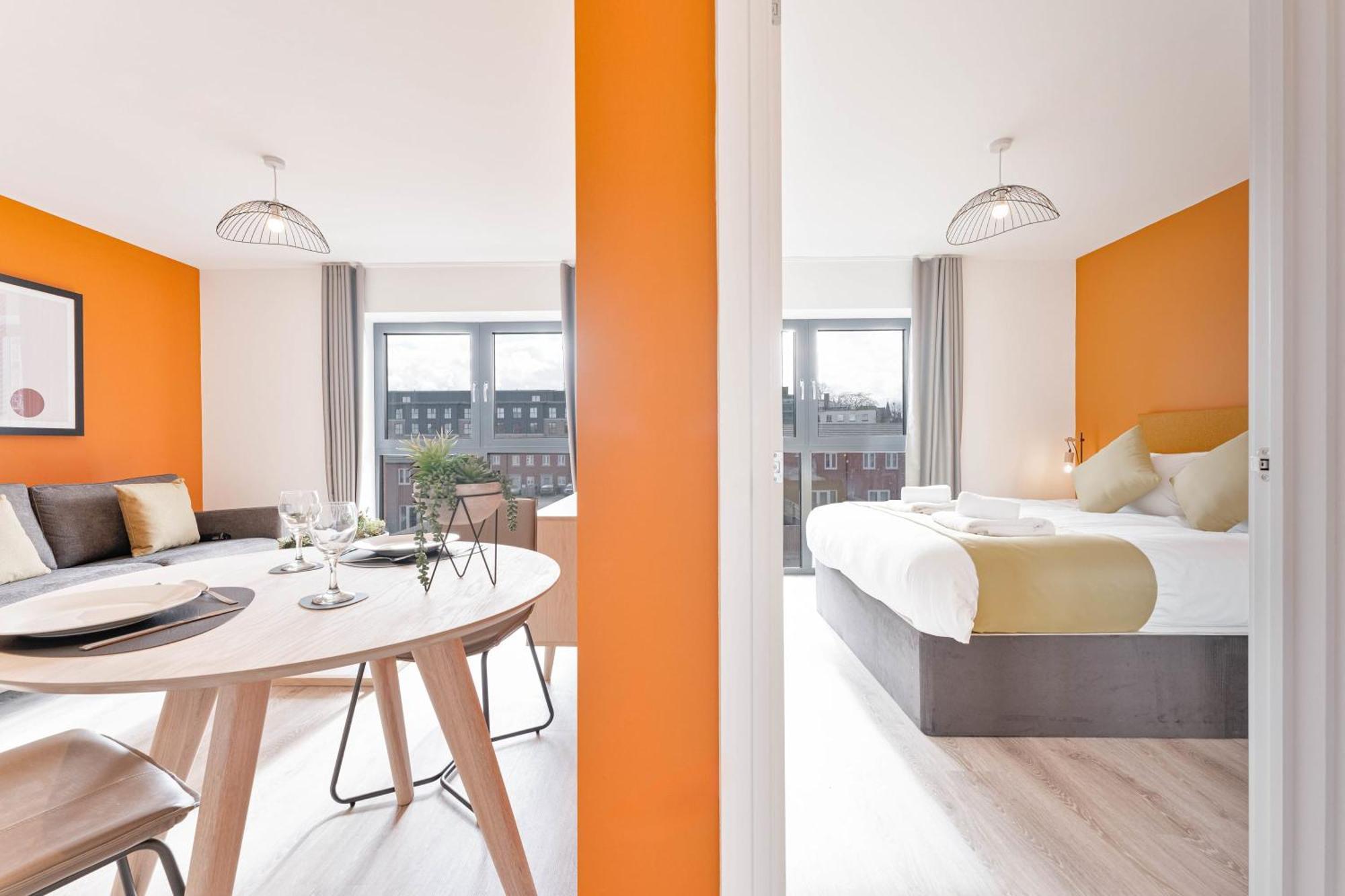 Stayzeni, Hardwick House Derby Modern 1 Bed Flat Esterno foto